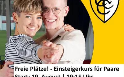 Gesellschaftstanz für Einsteiger – Jetzt anmelden!