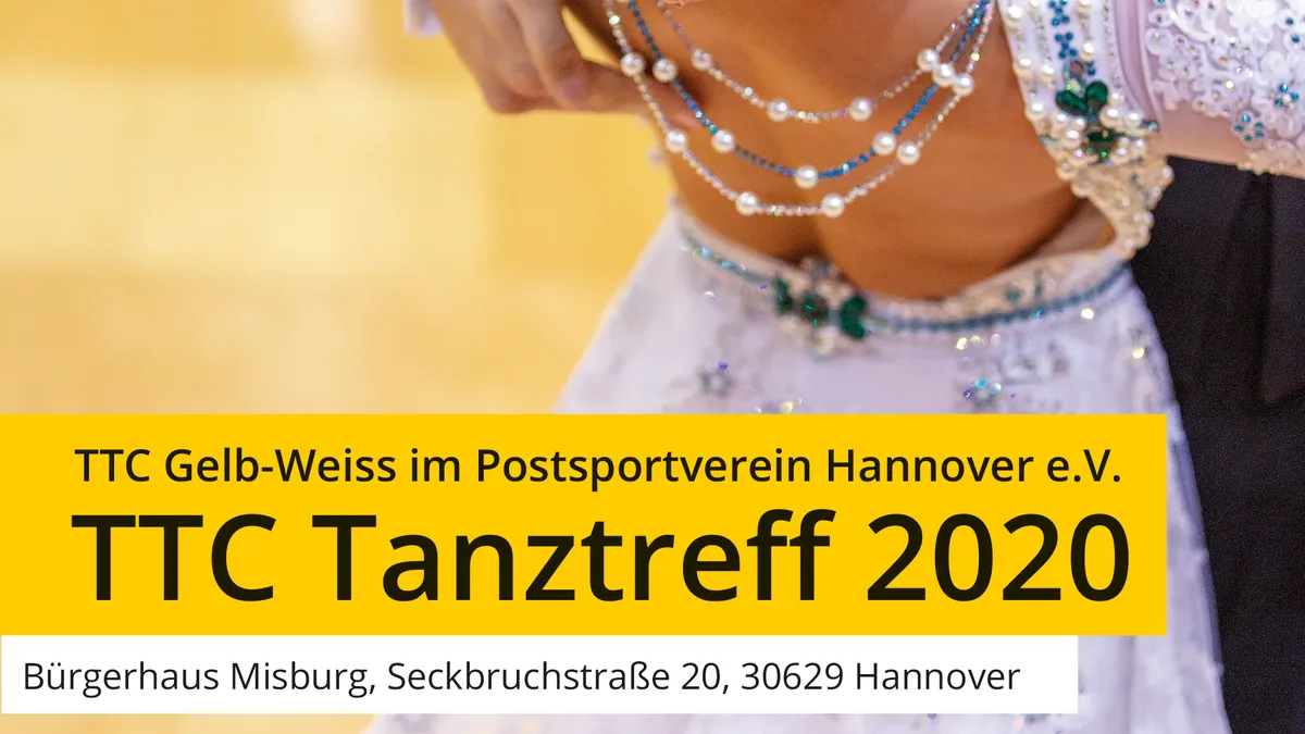 ABGESAGT: 35. TanzTreff bei Gelb-Weiss