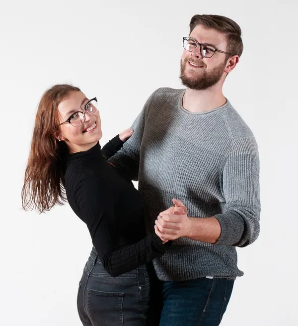 Karen und Steffen im TTC Gelb-Weiss
